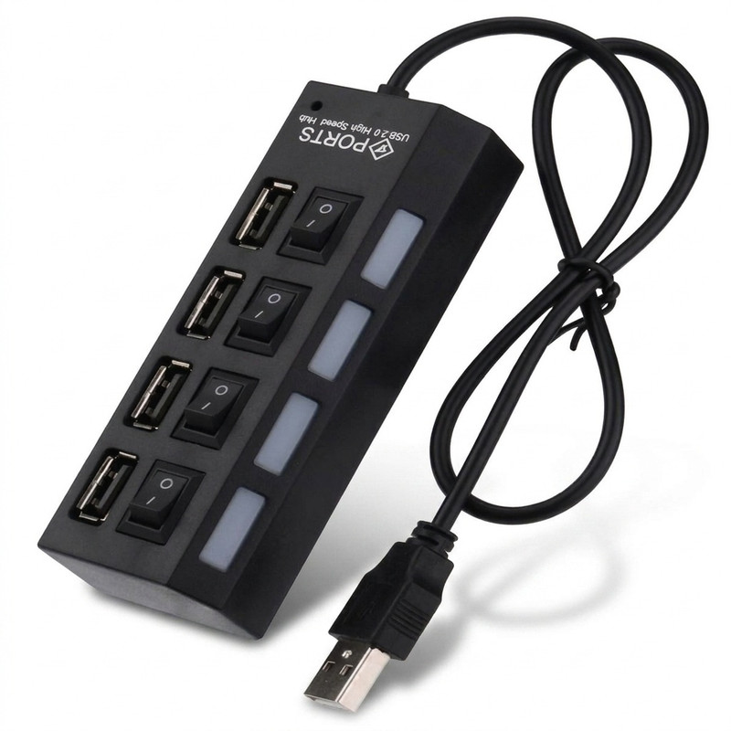 هاب 4 پورت USB 2.0 مدل HI-SPEED