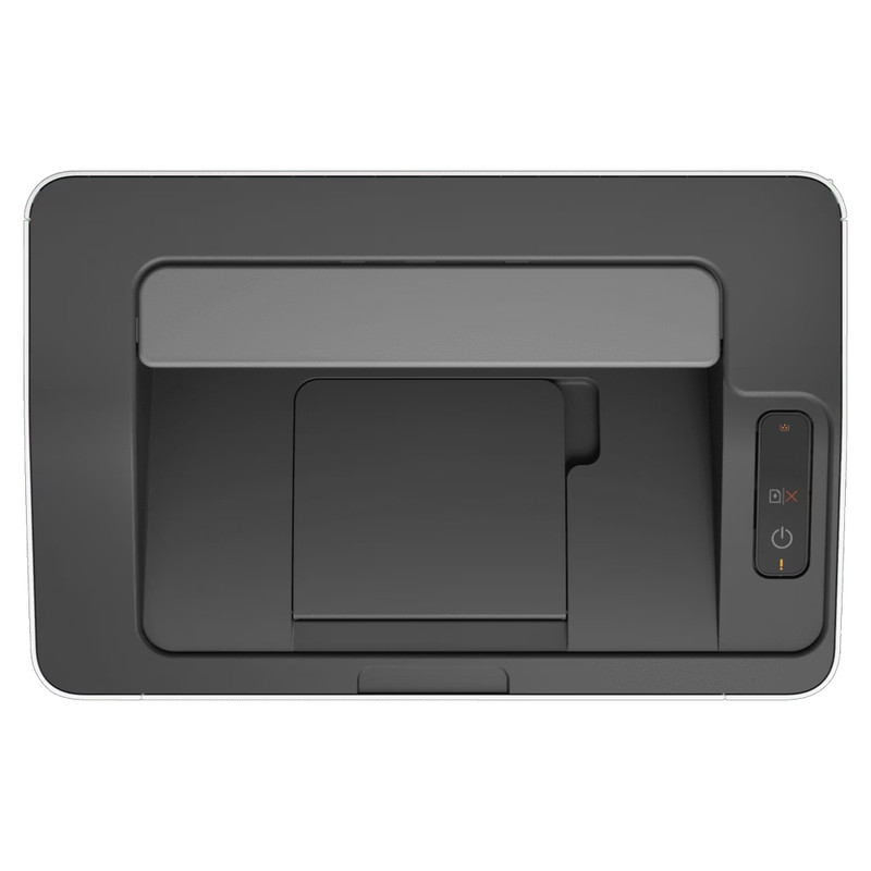 پرینتر لیزری تک‌کاره اچ‌پی مدل Laser 108a با اتصال USB، سازگار با Windows و Apple macOS، مناسب کاغذهای A4، A5، A6 و پاکت نامه
