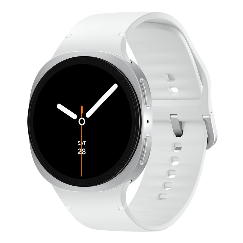 ساعت هوشمند 40 میلی‌متری سامسونگ مدل Galaxy Watch 8 با بند پلاستیکی