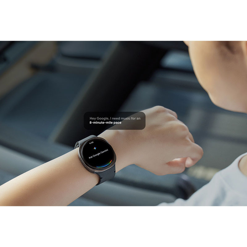 ساعت هوشمند 40 میلی‌متری سامسونگ مدل Galaxy Watch 8 با بند پلاستیکی