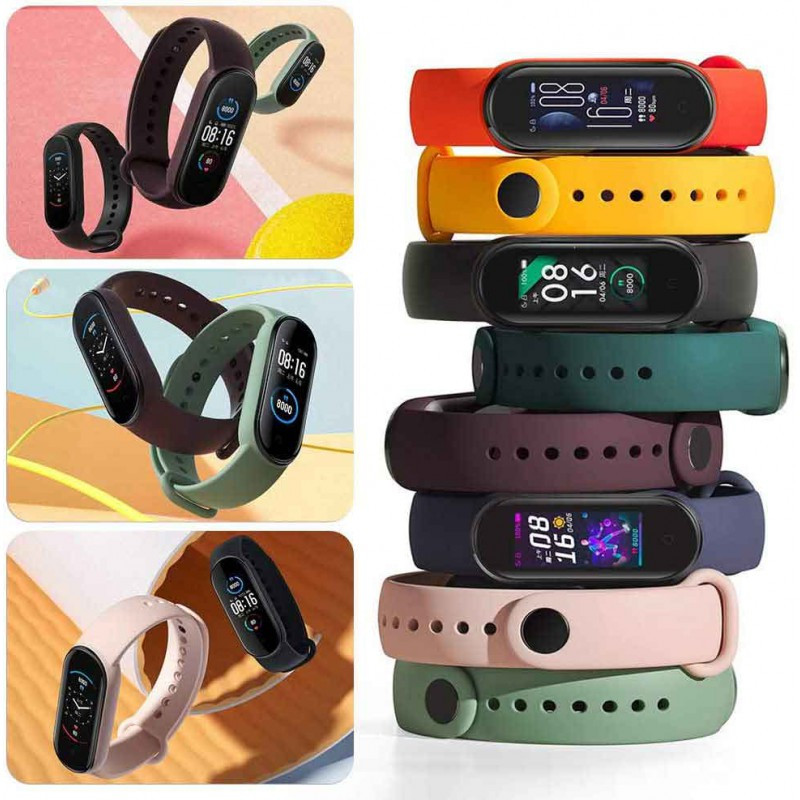 بند مدل SFP-100 مناسب برای مچ بند هوشمند شیائومی Mi Band 5