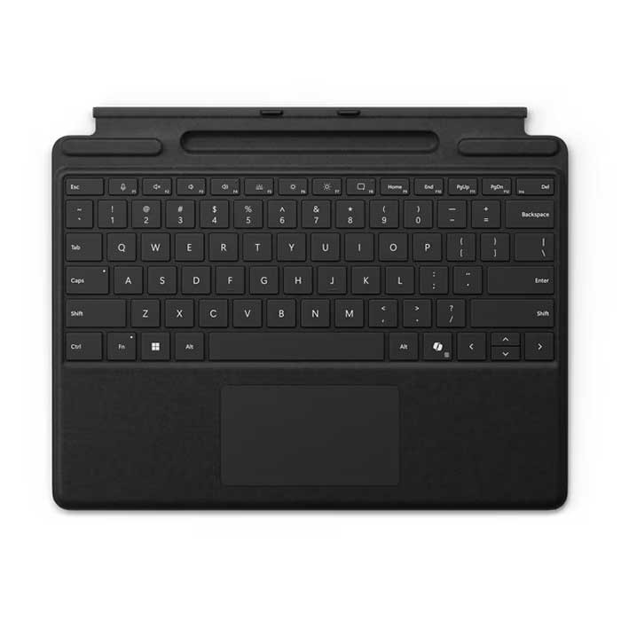 کیبورد تبلت مایکروسافت مدل Surface Pro Copilot Keyboard with Pen Storage مناسب برای تبلت مایکروسافت سرفیس Pro 8/Pro 9/Pro 10/Pro 11