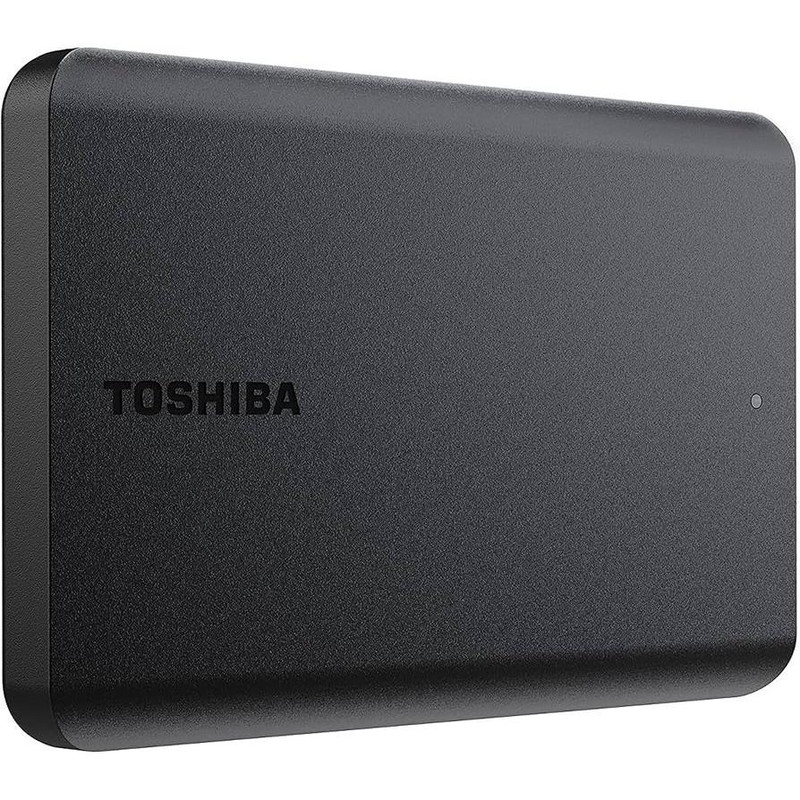 هارد اکسترنال توشیبا مدل Canvio Basics ظرفیت دو ترابایت دارای رابط USB Type-A 3.2