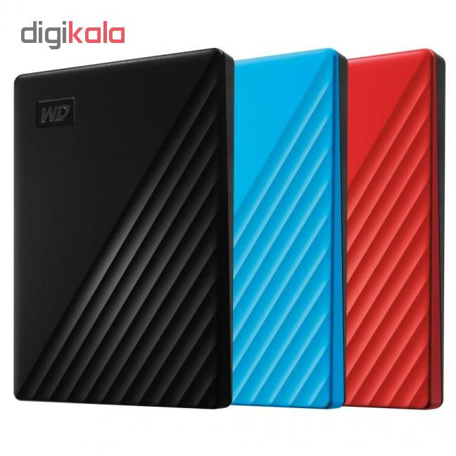 هارد اکسترنال وسترن دیجیتال مدل My Passport ظرفیت 1 ترابایت با استاندارد ارتباطی USB 3.1 Gen1