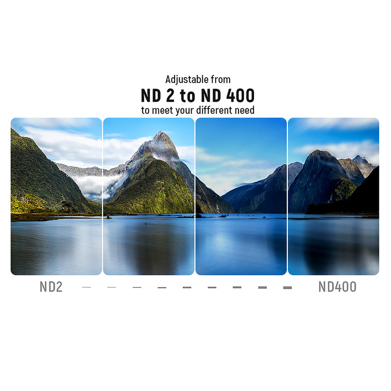 فیلتر لنز مدل B+W - VARIABLE NDX 2-400 - 58MM