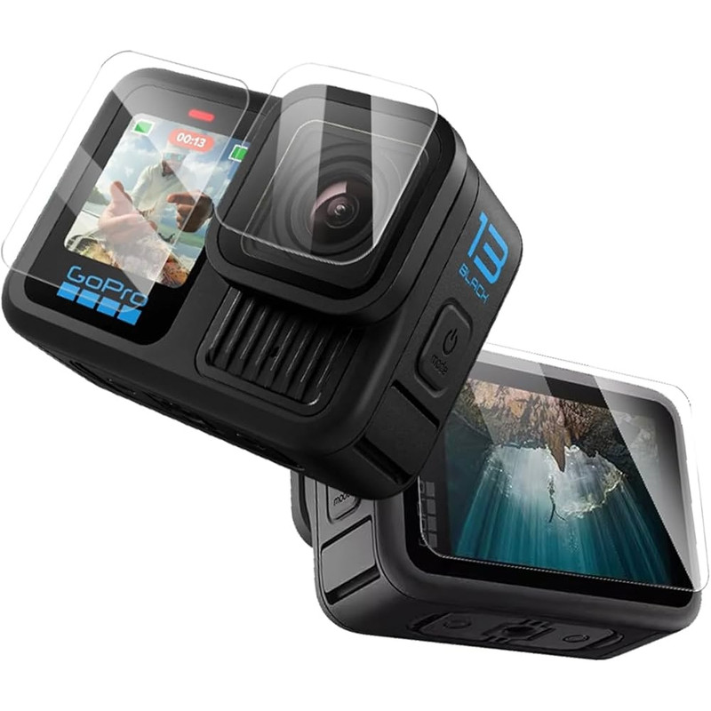 محافظ صفحه نمایش شیشه ای بادیگارد مدل GL مناسب برای دوربین گوپرو GoPro Hero 9 / 10 / 11 / 12 / 13