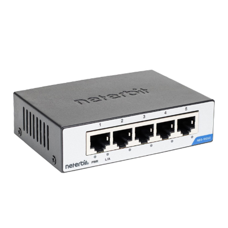 سوئیچ شبکه 5 پورت نتربیت مدل NES-1005C